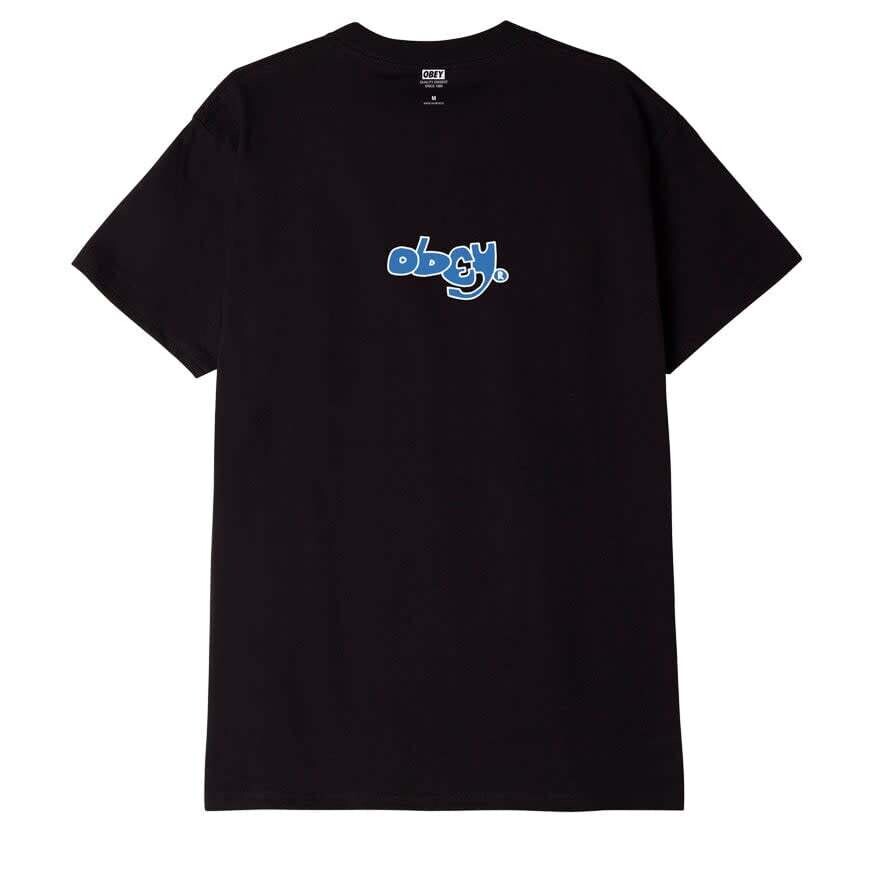 Obey Tag Tee Black
