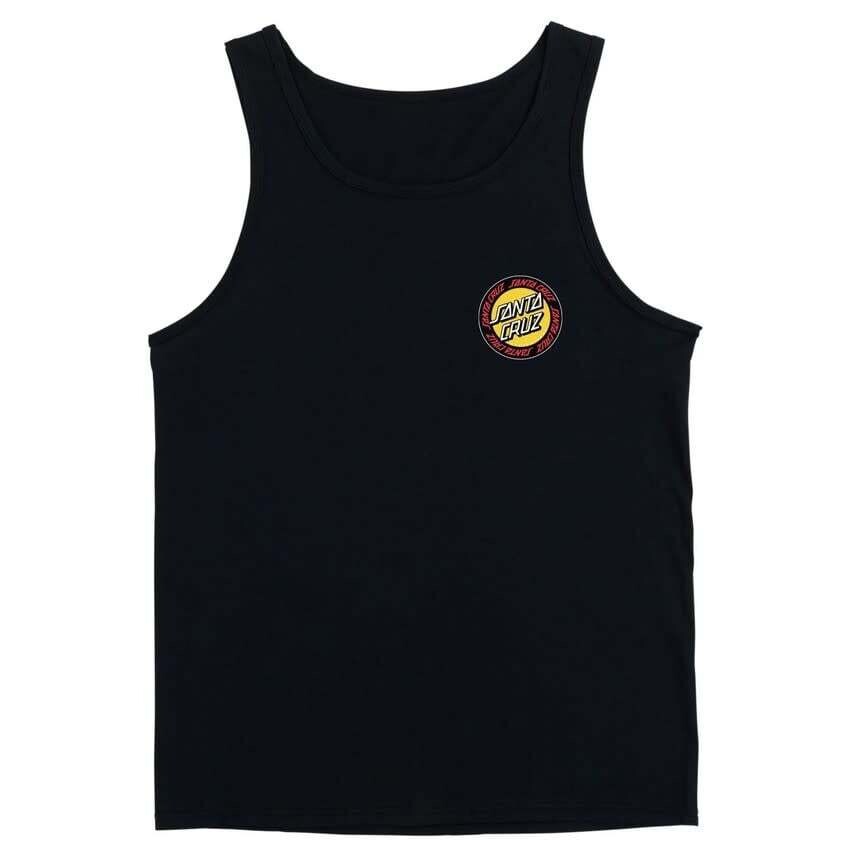 SANTA CRUZ TANK LOUD RINGED DOT Black