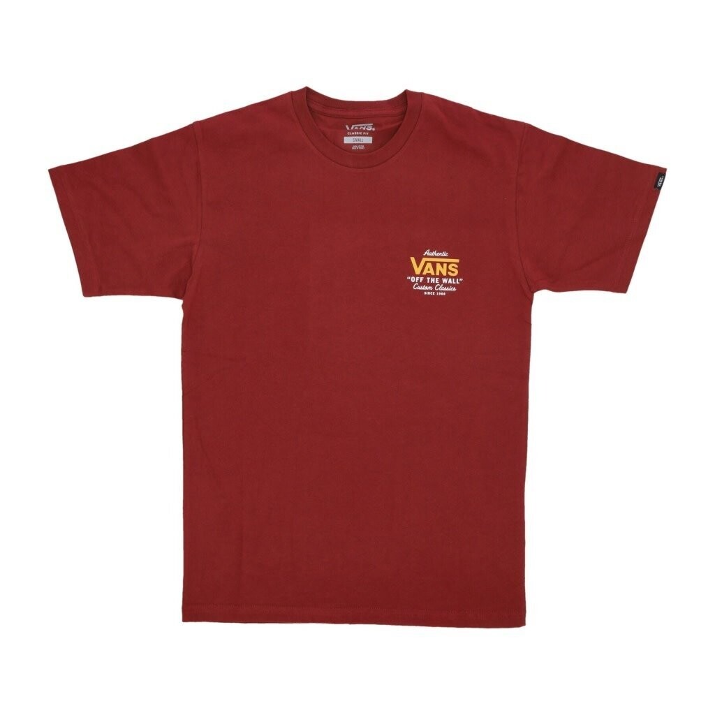 Vans Holder Tee Classic Syrah White Old Gold