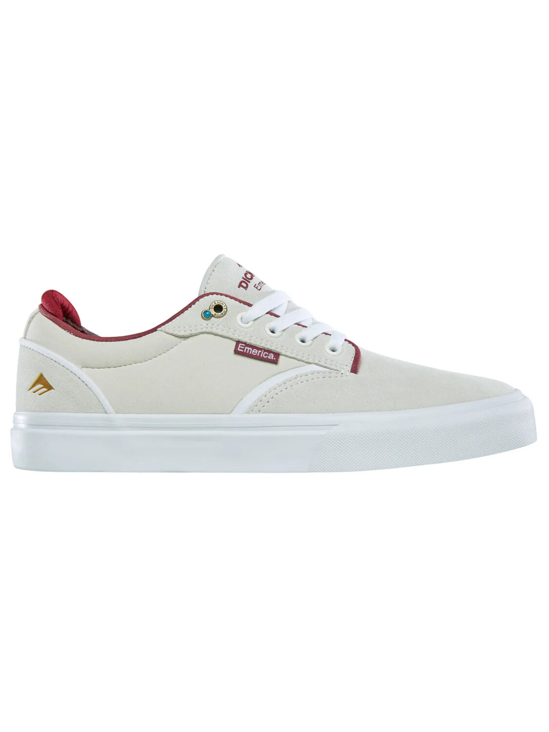 Emerica Dickson White Red White