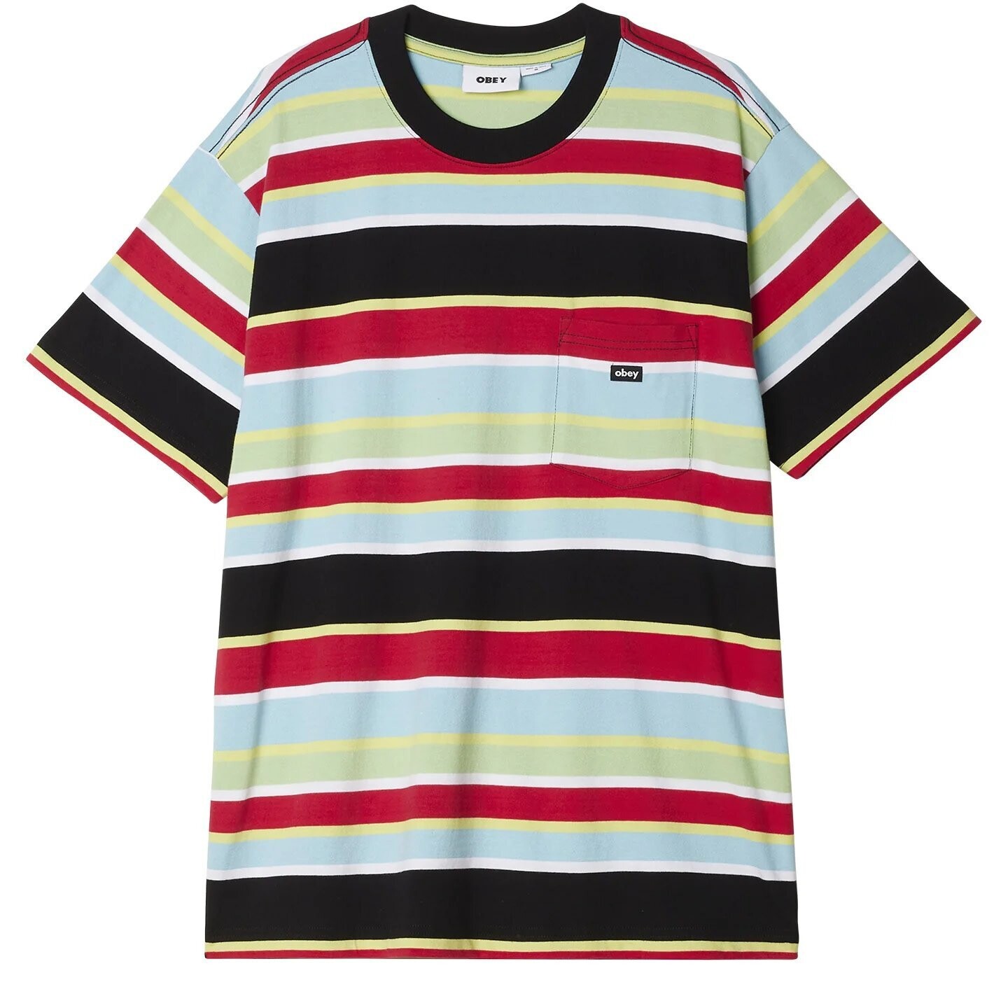 Obey Wedge Pocket Tee Black