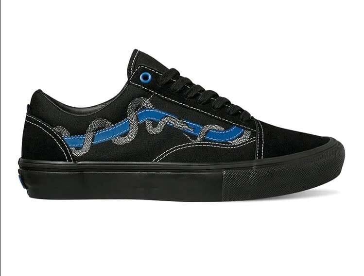 Vans Skate Old Skool Breana Blue Black Geering