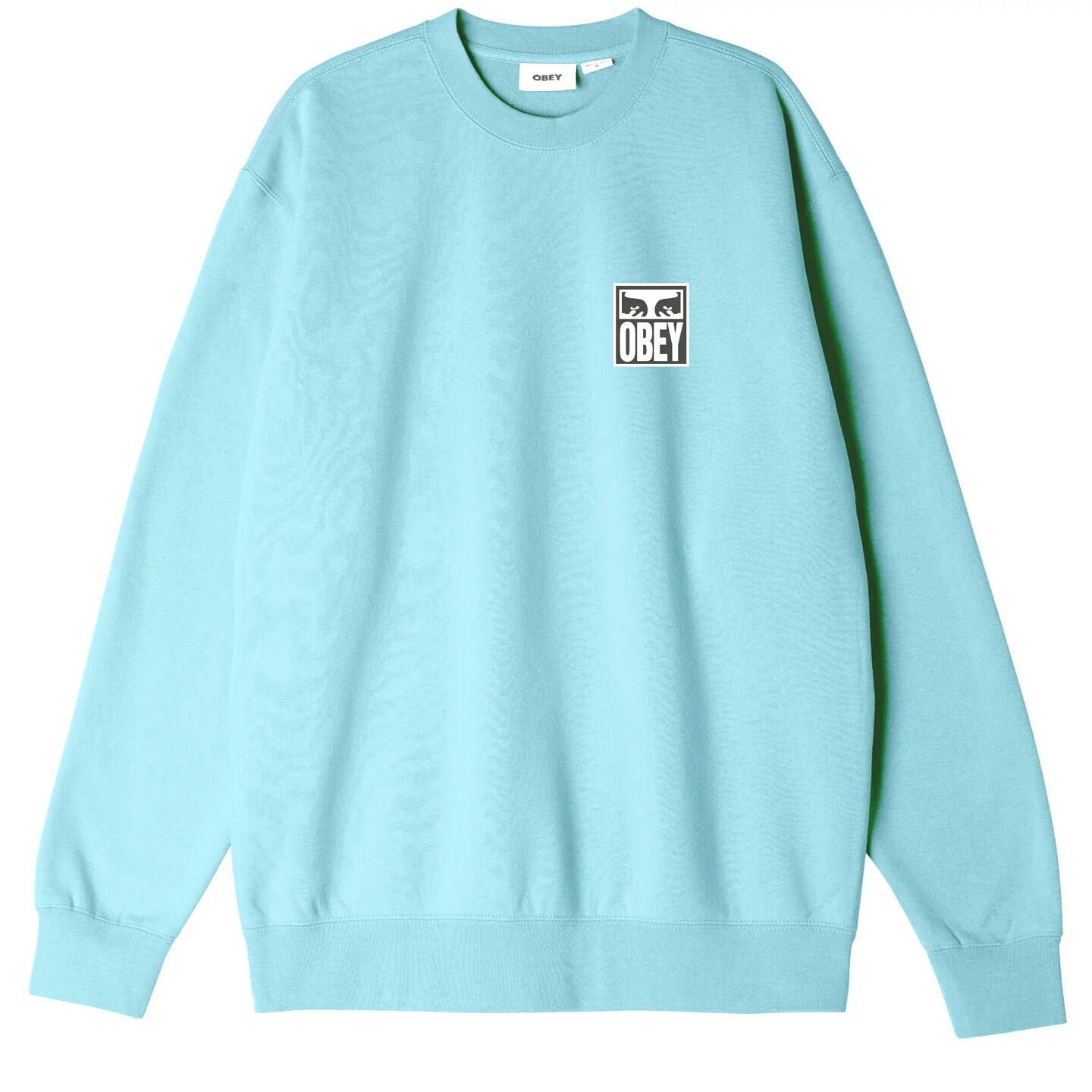 Obey Eyes Icon 2 Prm French Terry Sweater Sky Blue