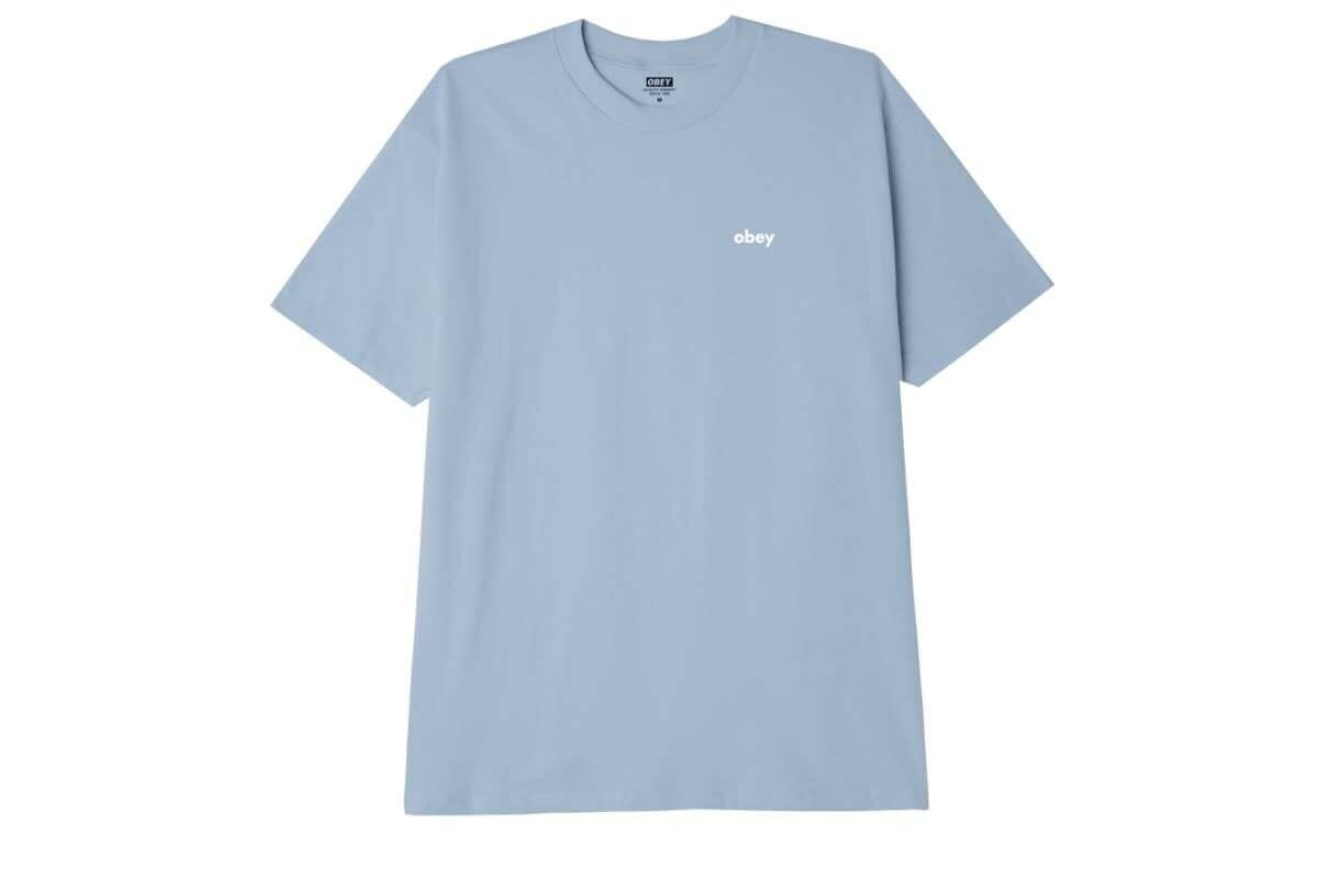 Obey Lower Case 2 Tee Good Grey