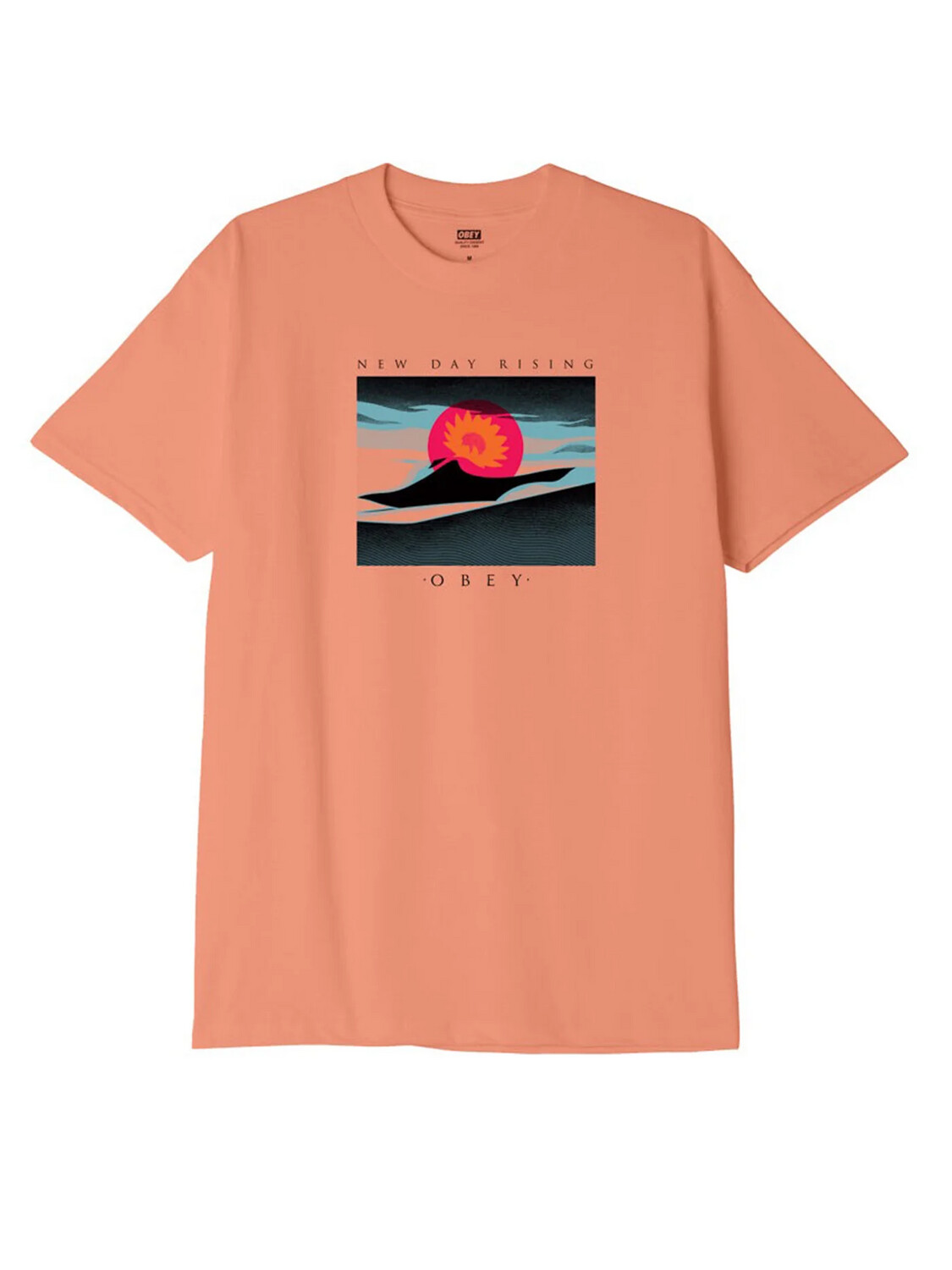 Obey A New Day Rising Tee Citrus 