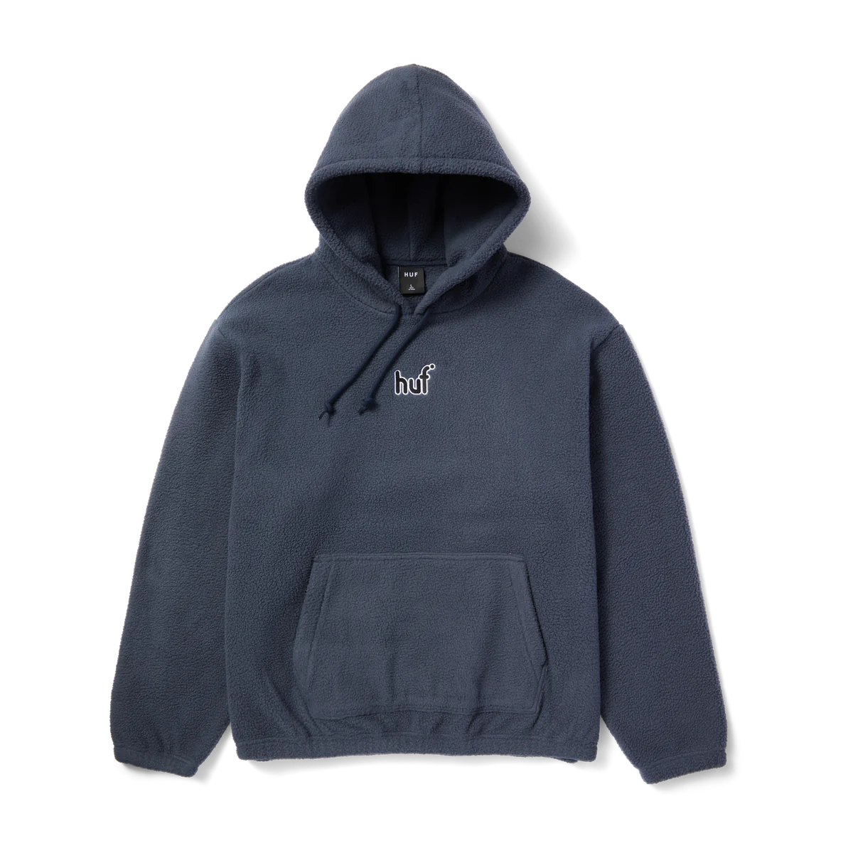 GRIFFITH HOODED FLEECE	BLUE NIGHT  -  HUF