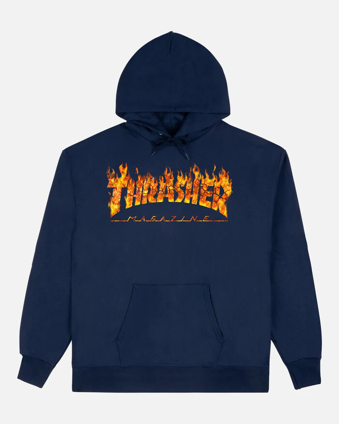 Thrasher INFERNO Hood Navy