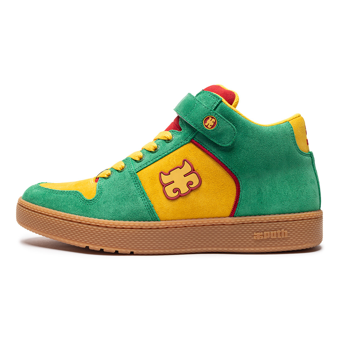 IPATH SHOES GRASSHOPPER	 GREEN/YELLOW/RED