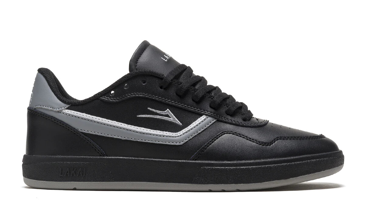 TERRACE	BLACK/BLACK LEATHER - LAKAI