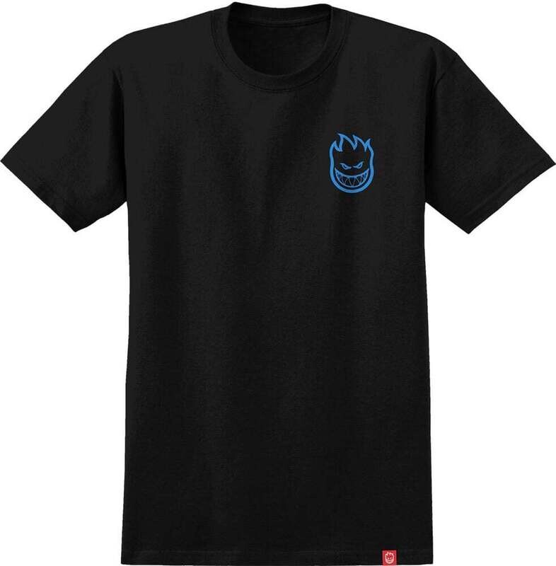 LIL BIGHEAD S/S T-SHIRT	BLACK W/ BLUE PRINT