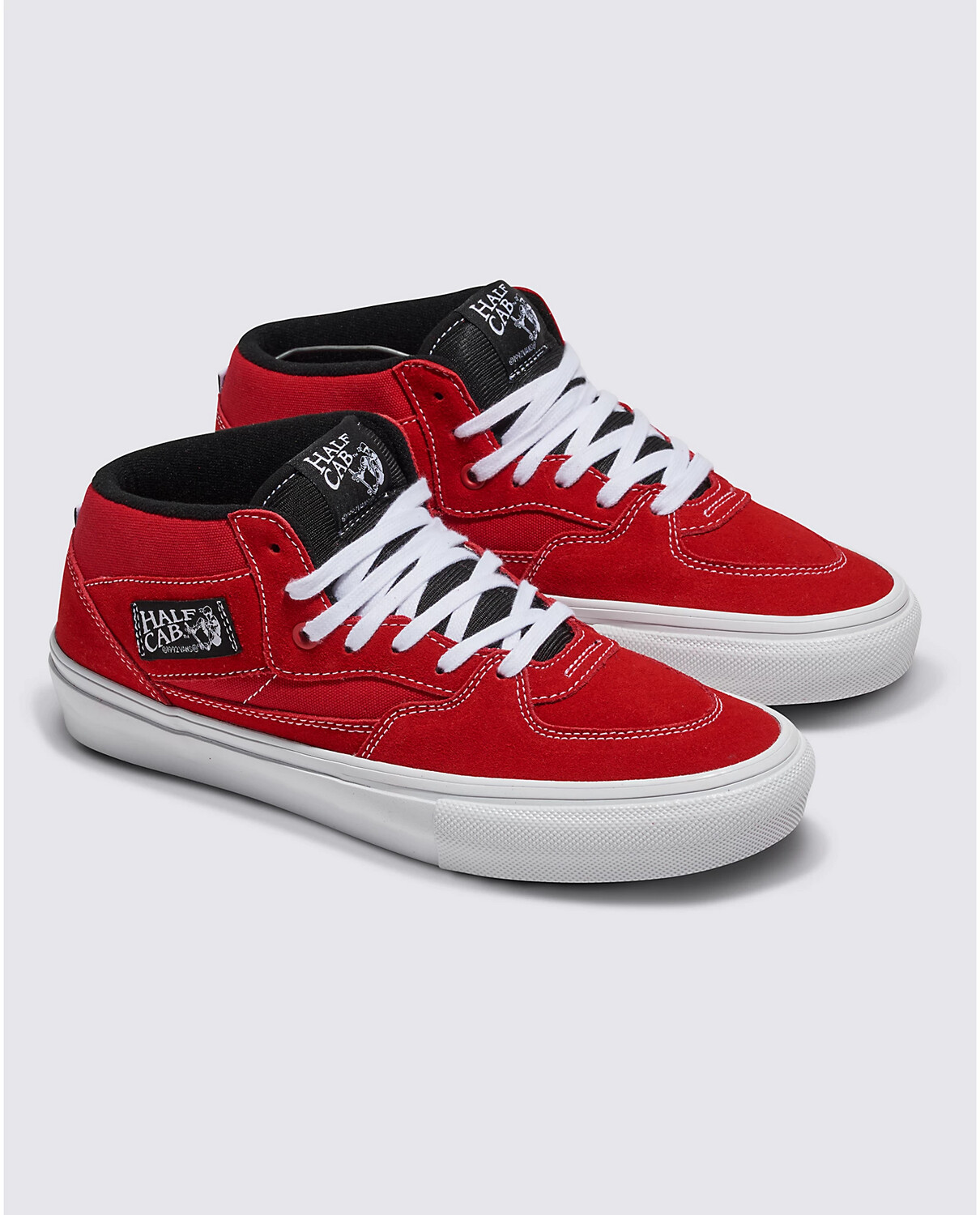 Skate Half Cab Red/White