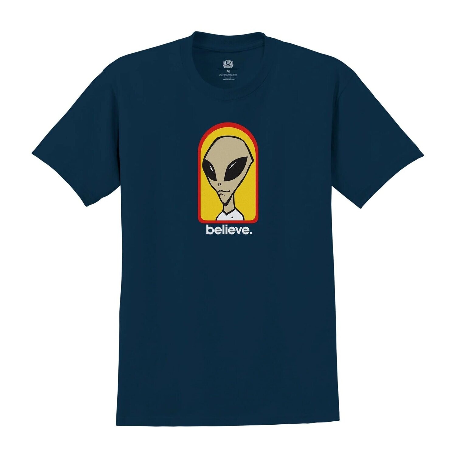 Alien Workshop Believe Tee Navy
