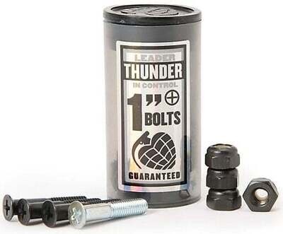 Thunder Hardware 1&quot; phillips black silver