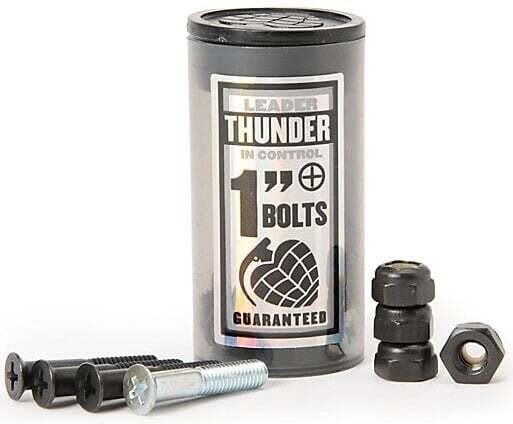 Thunder Hardware 1" phillips black silver