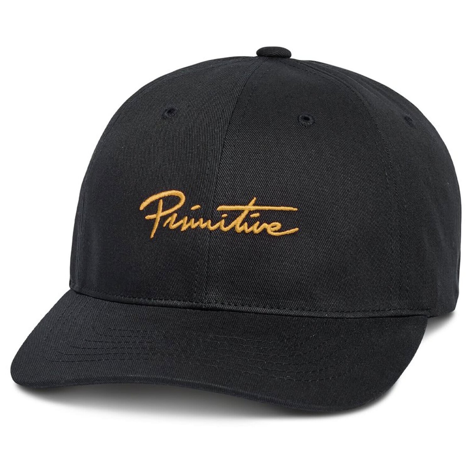 Primitive Mini Nuevo Script Strapback hat Black