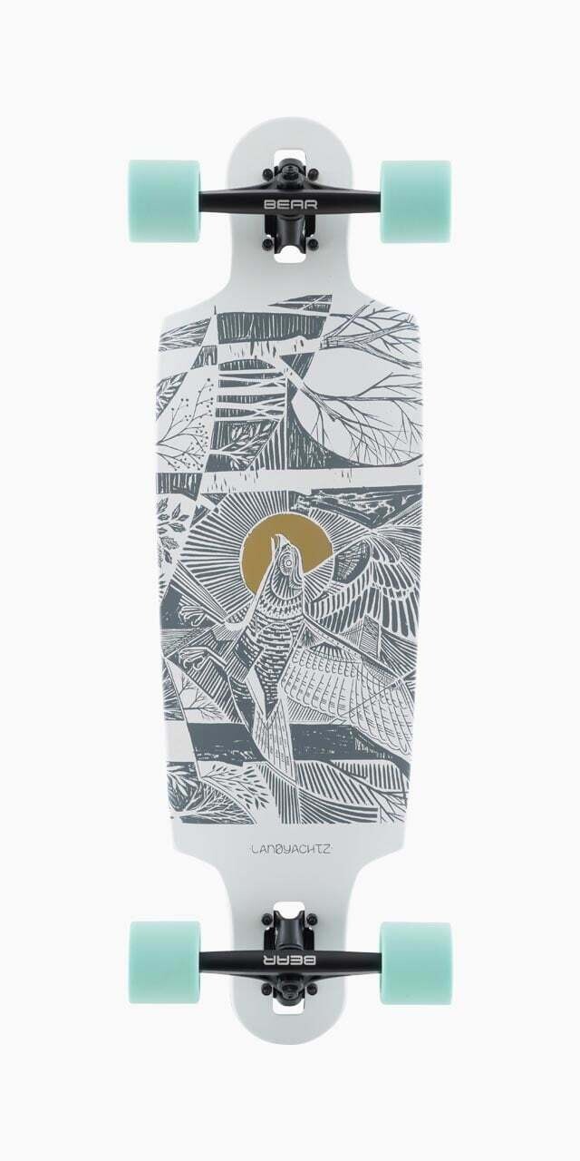 Landyachtz Drop Cat 33 Seeker white