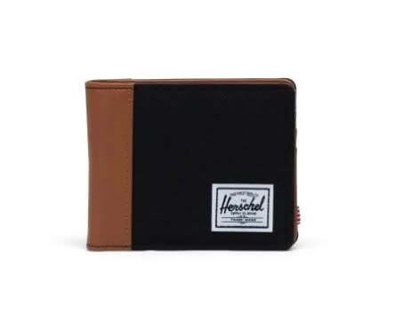 Herschel Hank Wallet Black Tan