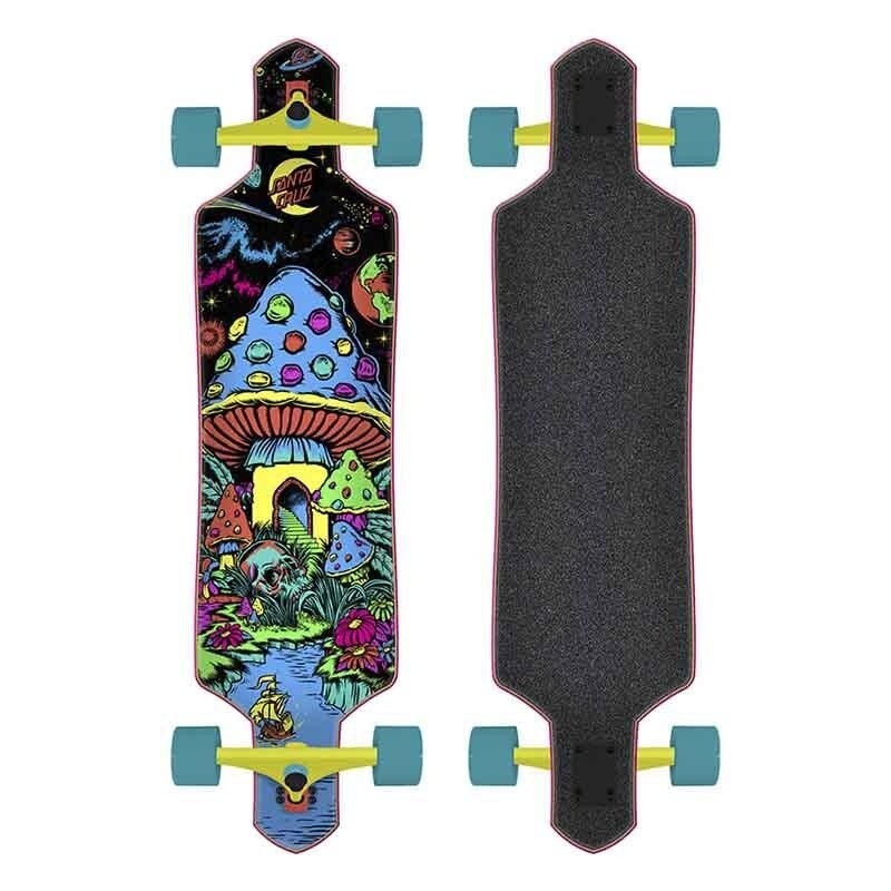 Santa Cruz Drop Thru Time Warp Longboard