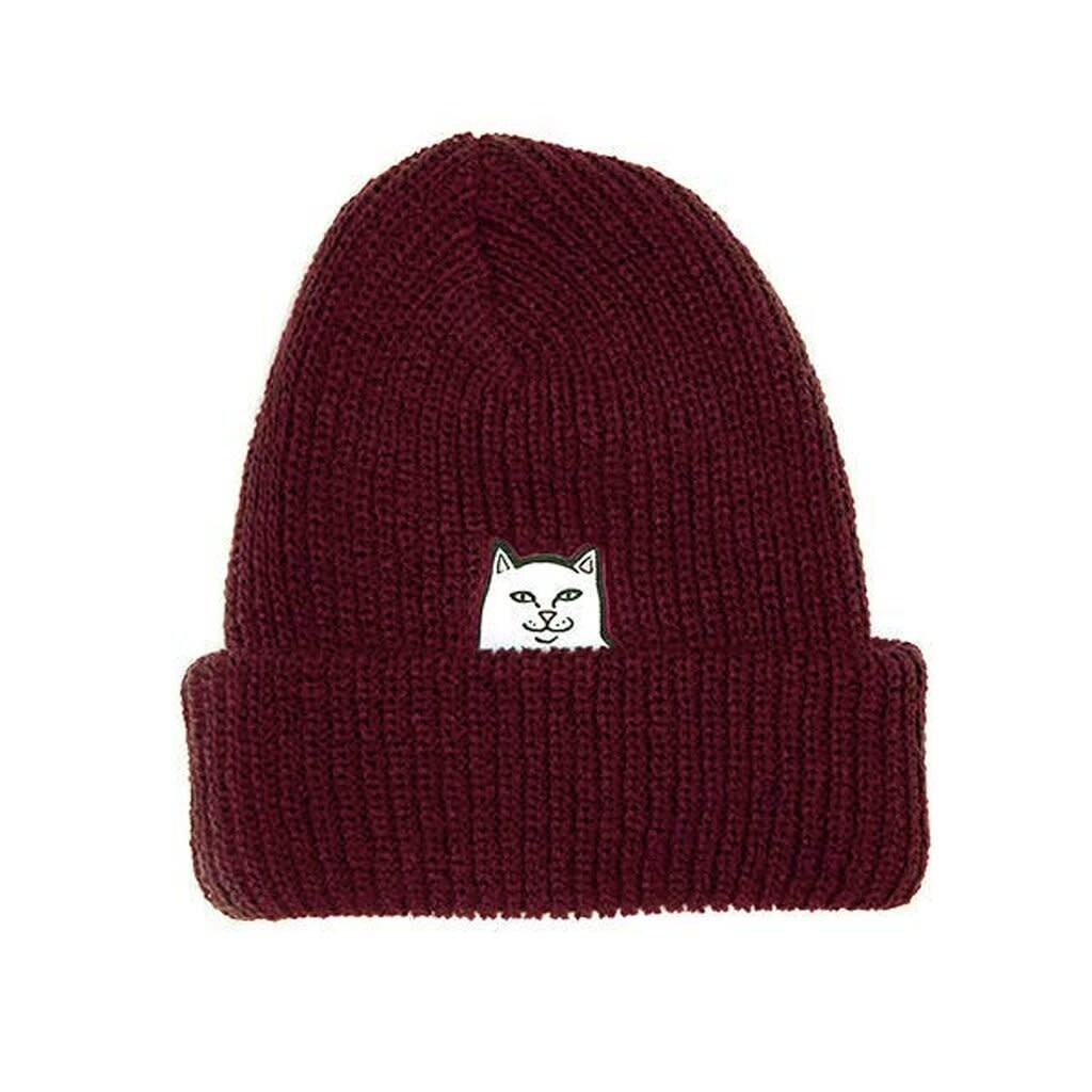 RipNDip Lord Nermal Beanie Burgundy