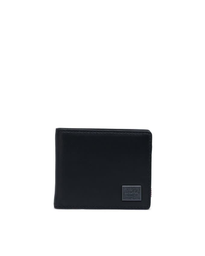 Herschel Hank Leather Wallet Black