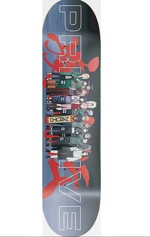 Primitive Naruto Leaf Village Deck 8.25 x 31.85 WB 14