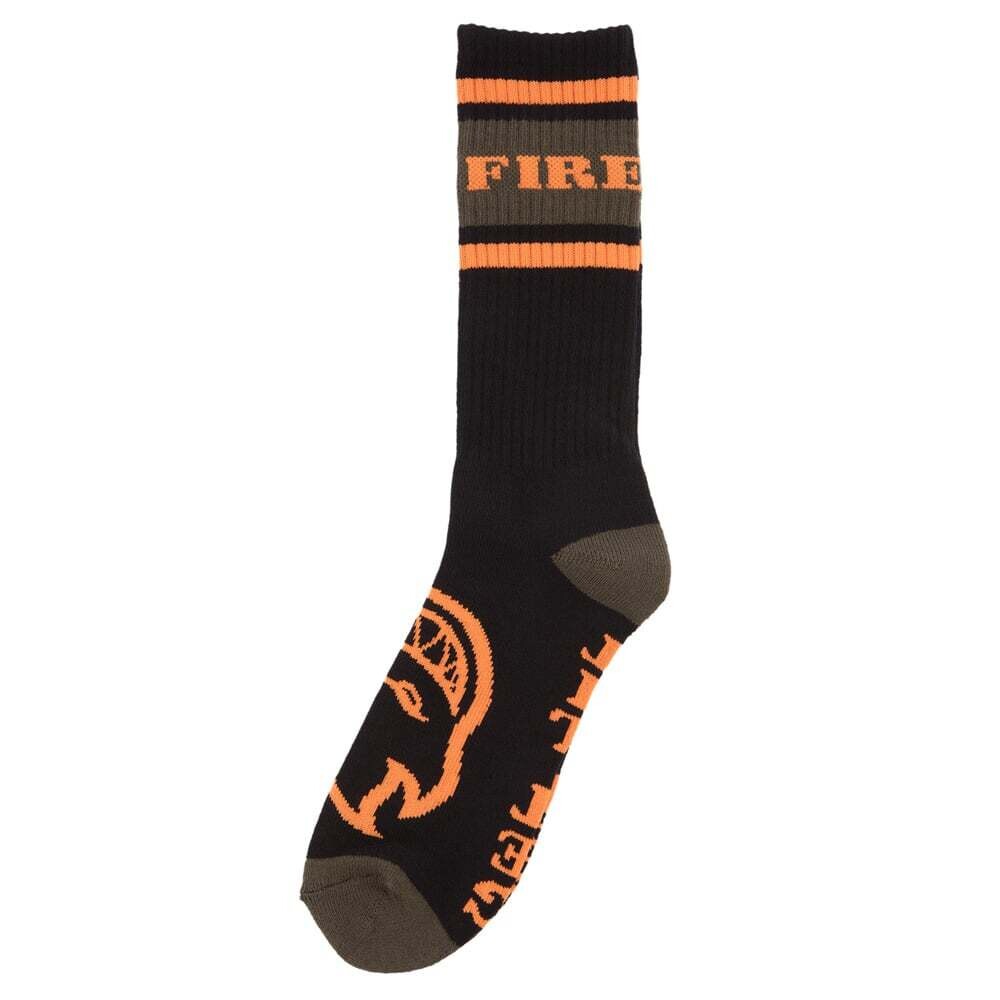 Spitfire Classic 87 Bighead Sock Black orange