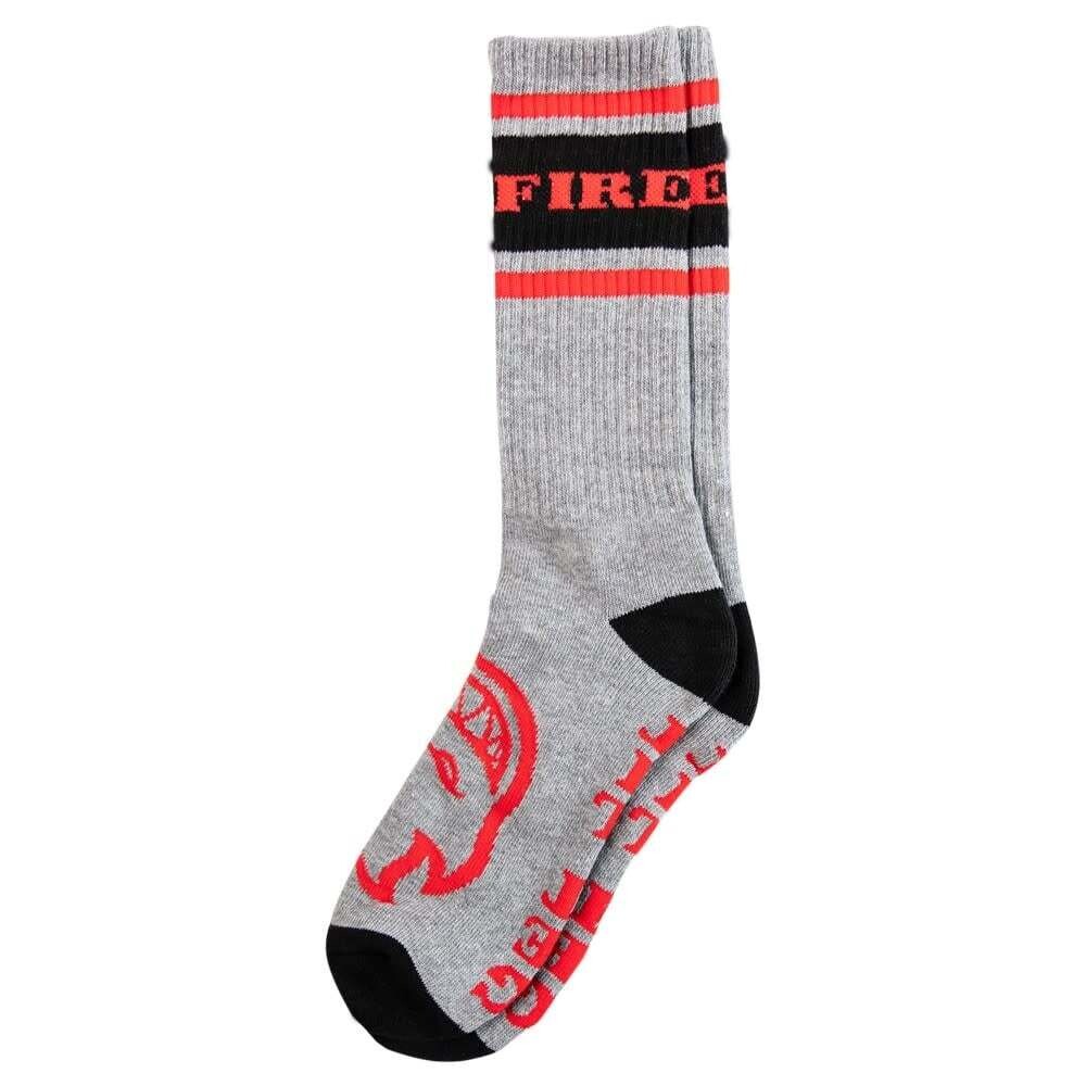 Spitfire Classic 87 Bighead Sock Grey Red Black