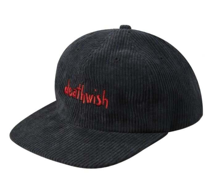 DEATHWISH  Roo Navy Blue Cord Snapback hat