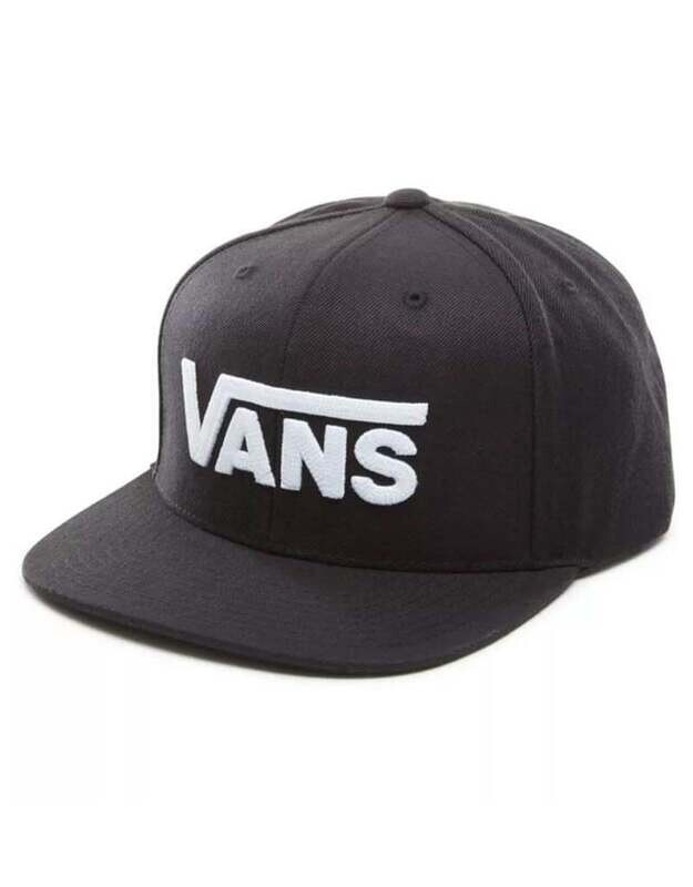 Vans Drop V II Snapback Black White