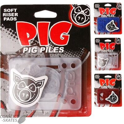 Pig Pile 1/8 Soft Riser Clear (set of 2)