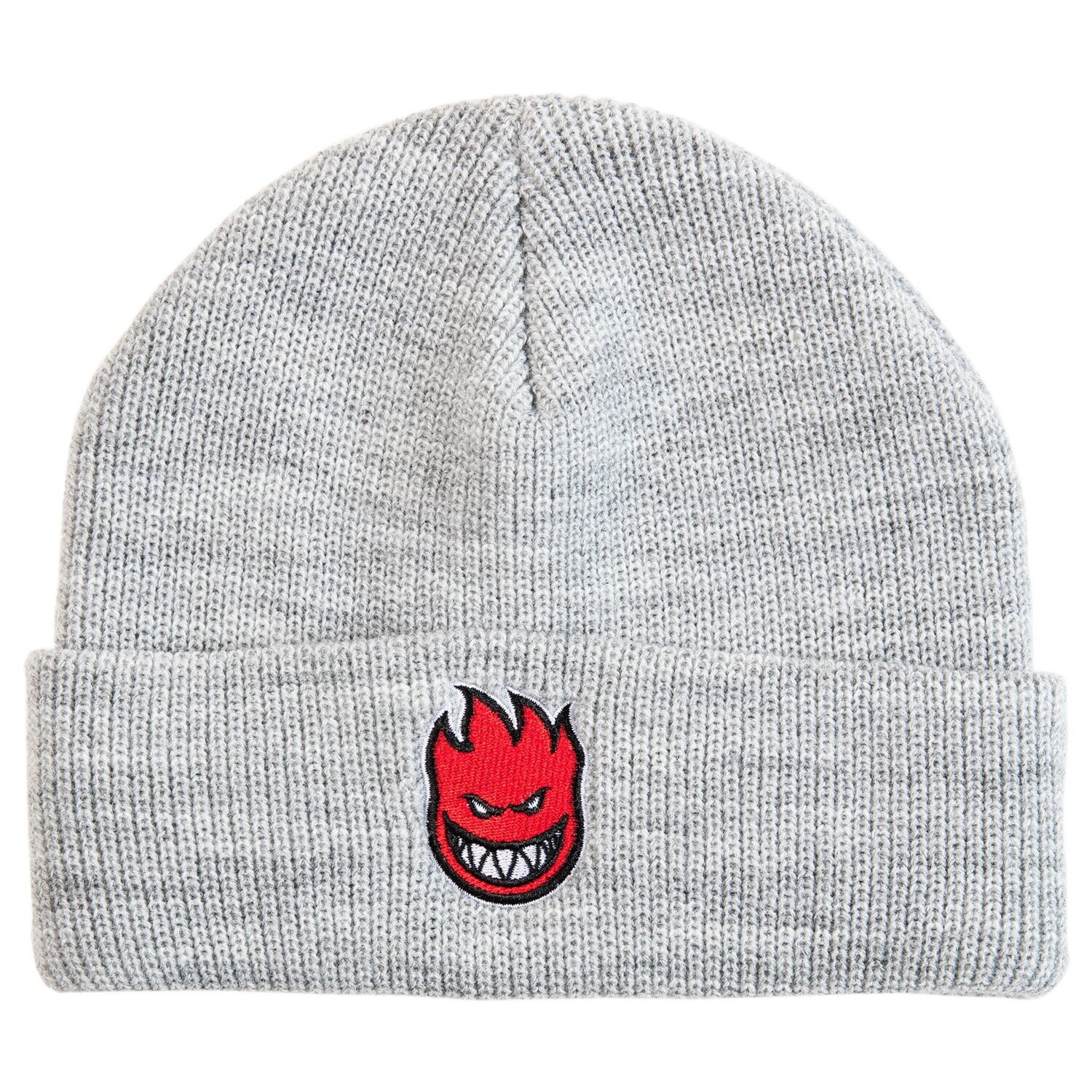 Spitfire BIGHEAD FILL CUFF BEANIE Grey Red