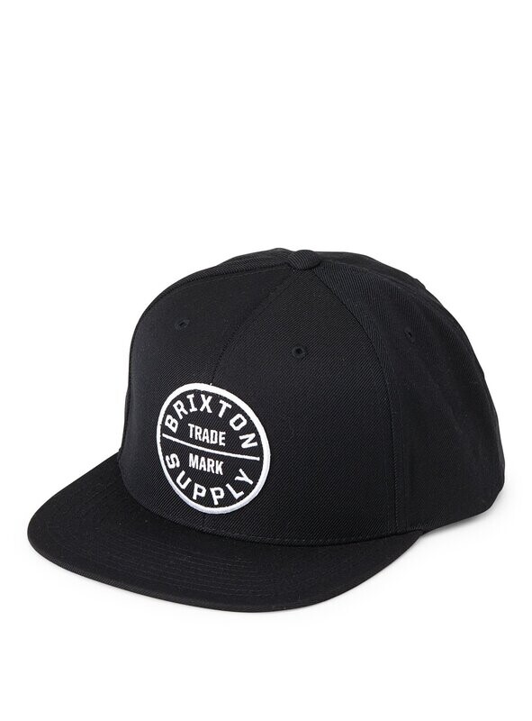 Brixton Oath III Snapback Black