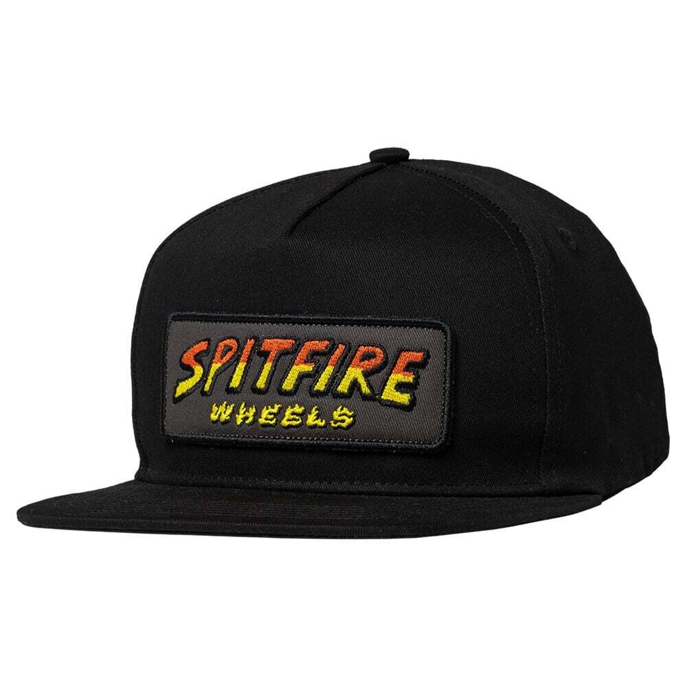 HELL HOUNDS SCRIPT PATCH SNAPBACK	BLACK Spitfire