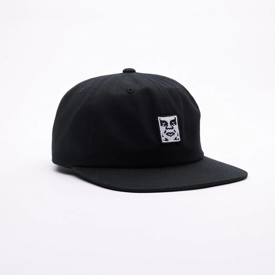Icon Patch Panel Strapback Black