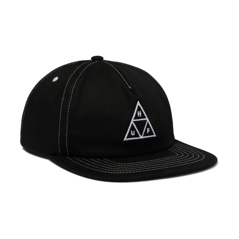 Huf Set TT Snapback Black White