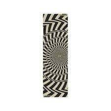 Madness Acid Swirl Griptape Black Clear 10 x 33"