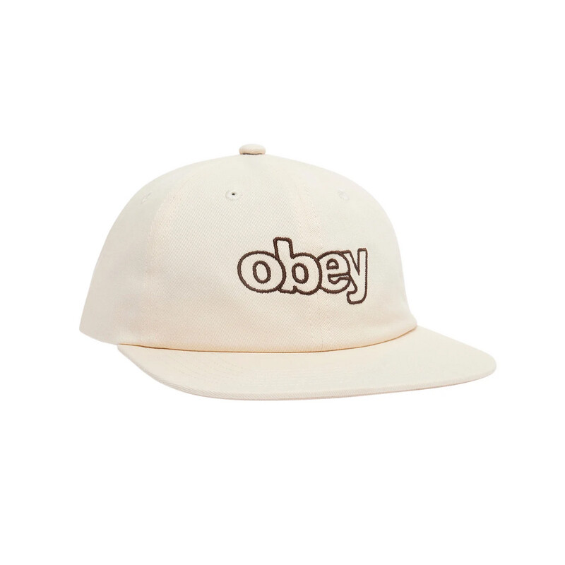 Unbleached Select 6 Panel Snapback Obey