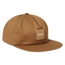 Huf Set Box Snapback Caramel