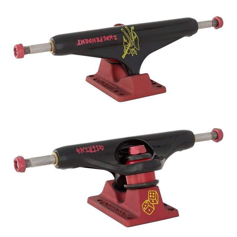 Independent Hollow Breanna Black Red 149 (set of2)