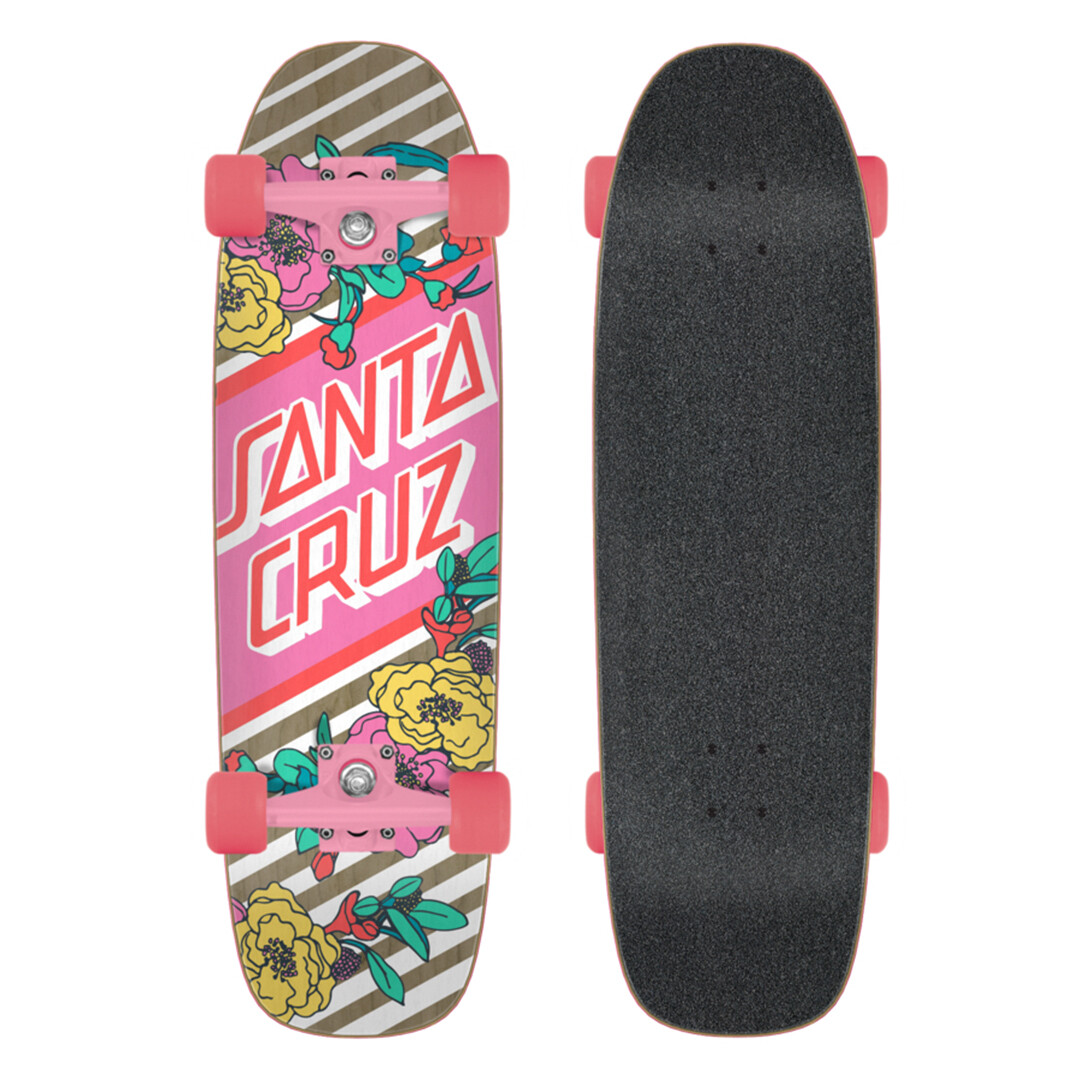Santa Cruz Street Floral Stripe 8.4x29.4