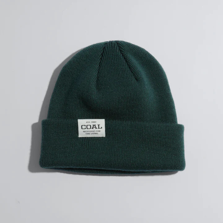 Uniform Low Dark Green   -Coal Beanie
