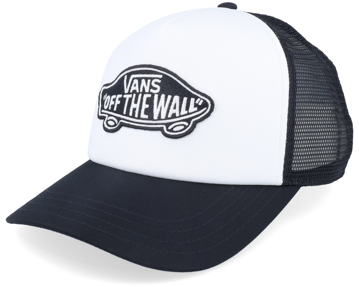 CLASSIC PATCH CURVED BILL TRUCKER Black/White
