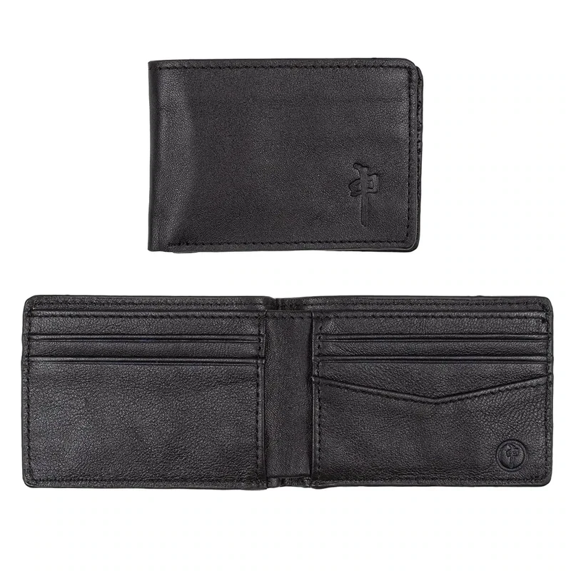 RDS Genuine Leather Wallet Black