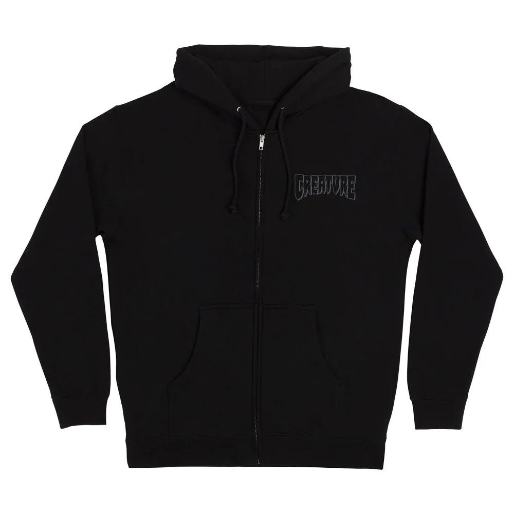 Creature Zip Hood  Forever Undead Relic Black 