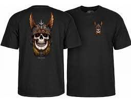 Powell Anderson Skull Tee Black