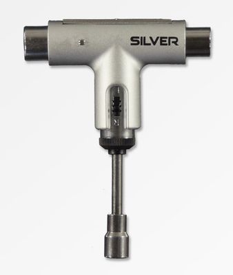 Silver T Tool Metalic Silver