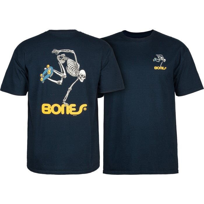 Powell Peralta Skateboard Skeleton Tee Navy