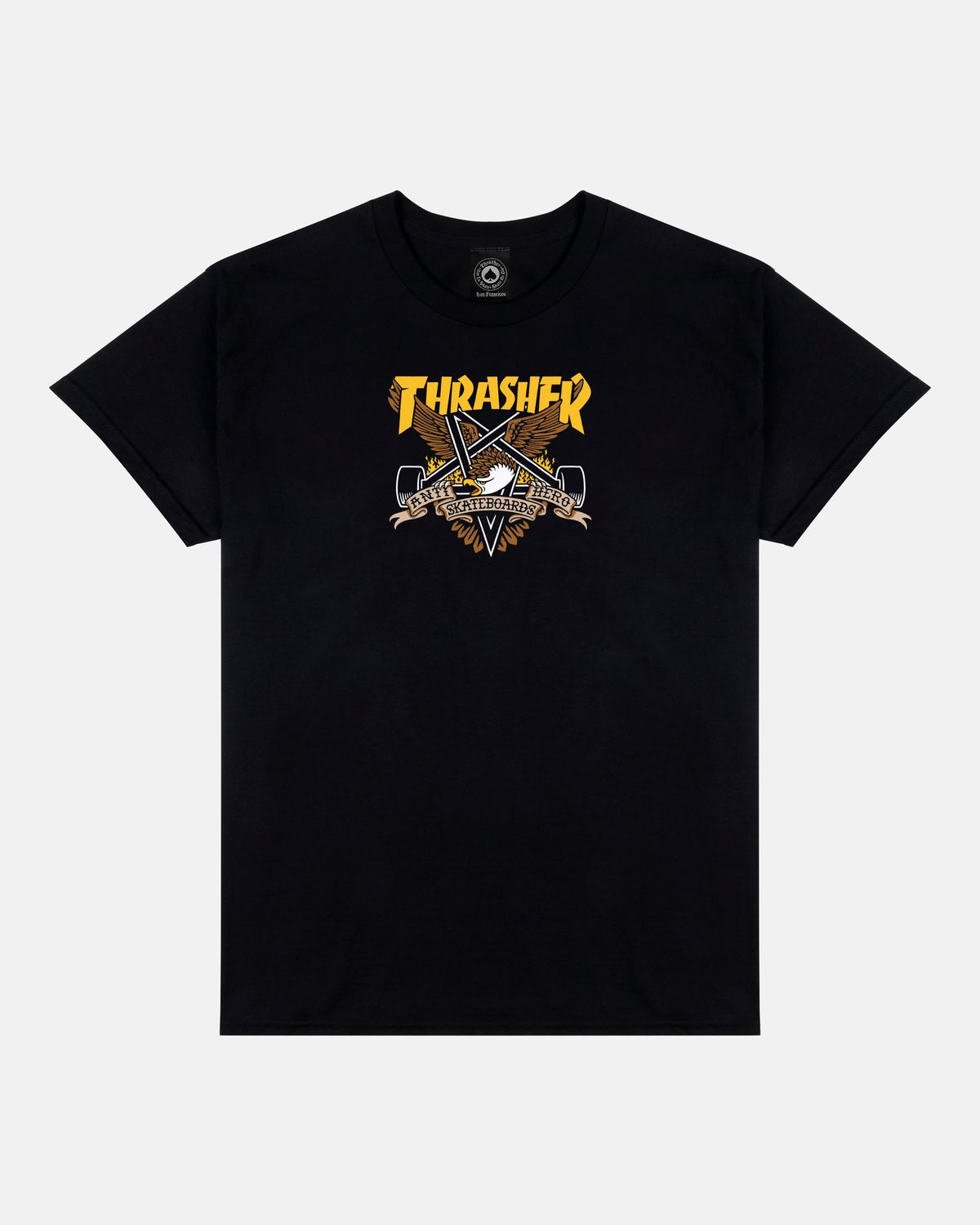 Thrasher EAGLEGRAM T-SHIRT BLACK