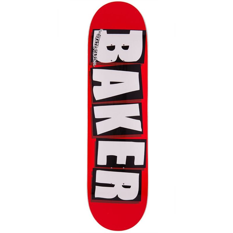 Baker Brand Logo Deck White 8.25 x 31.875 WB 14.25