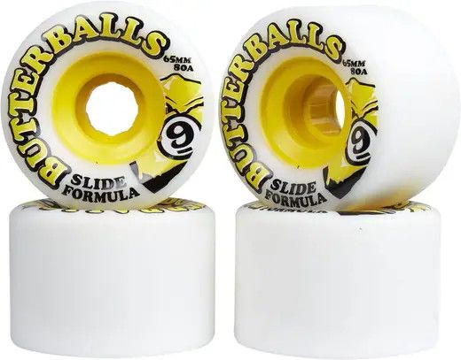 Sector 9 ButterBalls White 80A 65mm